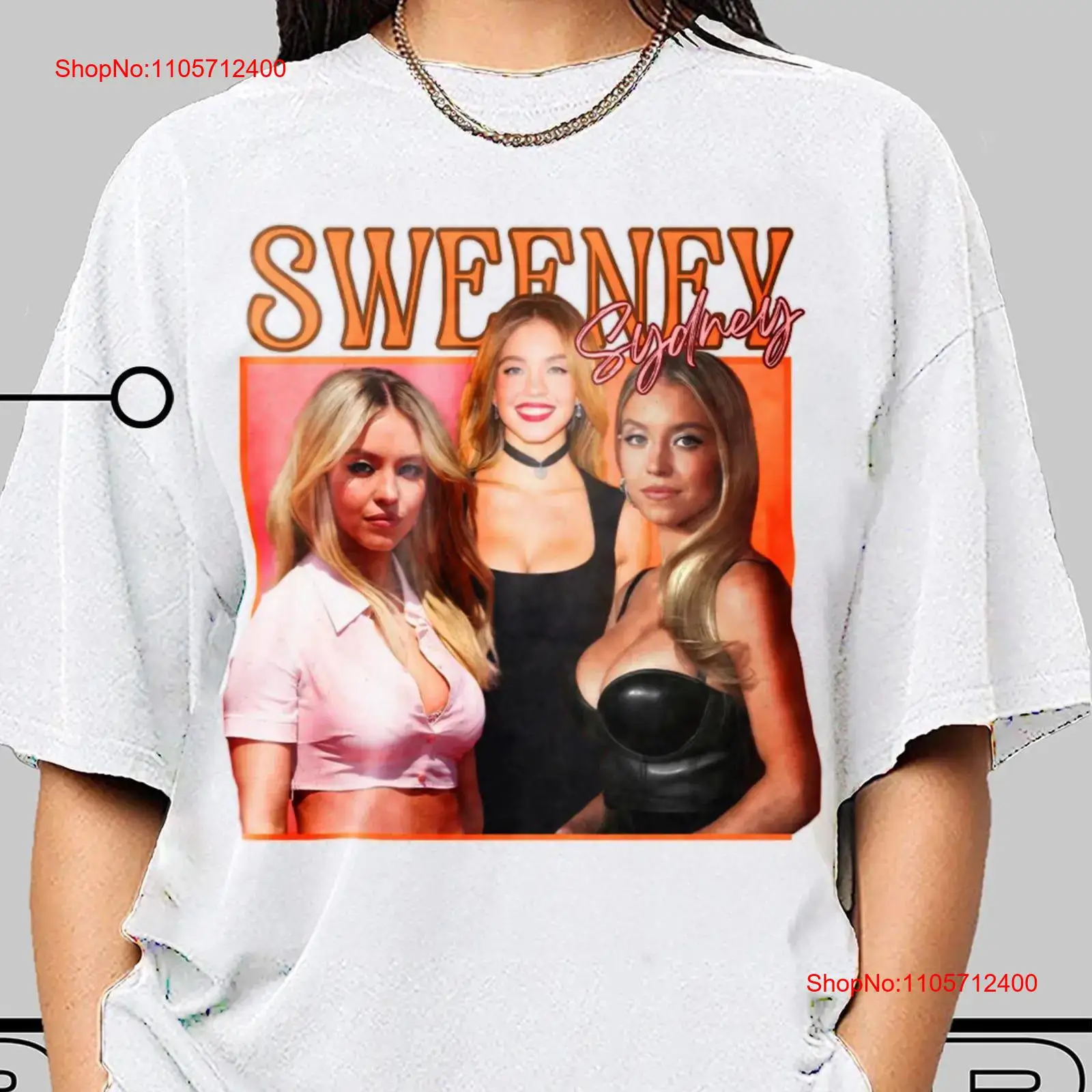 Men'S Fashion Sydney - Sydney Sweeney Tişörtü Vintage Fan Cadılar