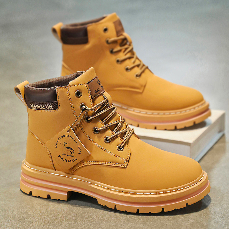 Men'S Fashion News - Klasik Erkek Yüksek Bilekli Botlar Yüksek