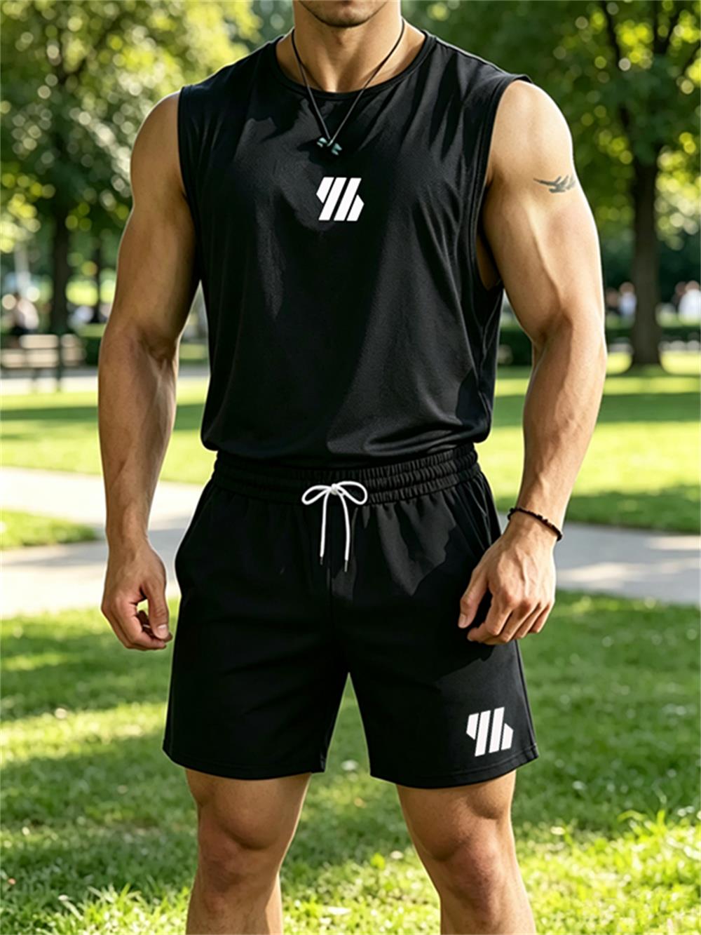 Mens Fashion Summer - 2026 yeni erkek markası yelek iki