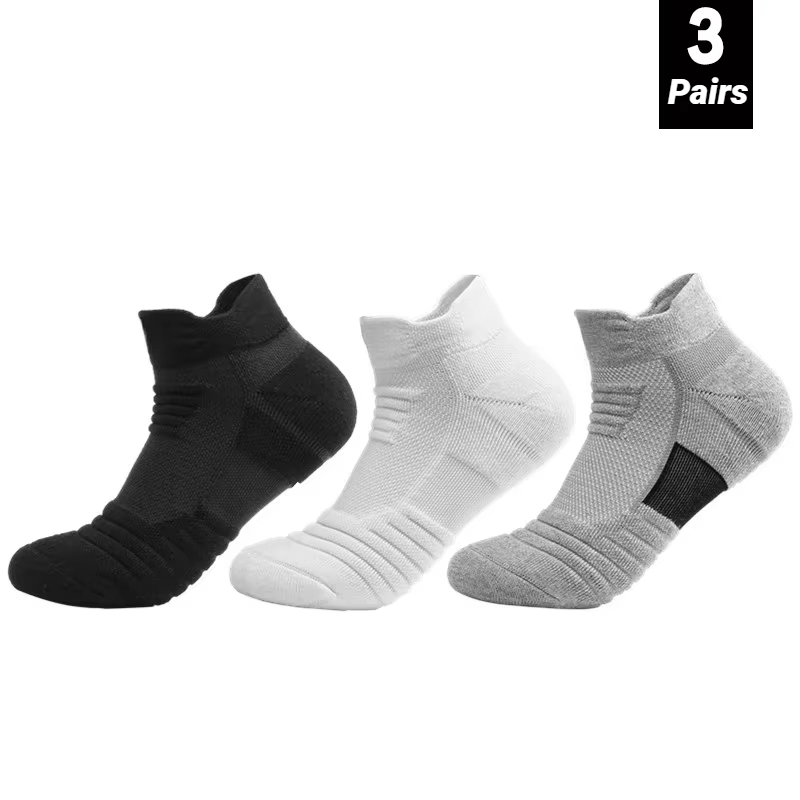 Socks Ankle Men - 3 Çift Kaymaz Futbol Çorabı Erkek