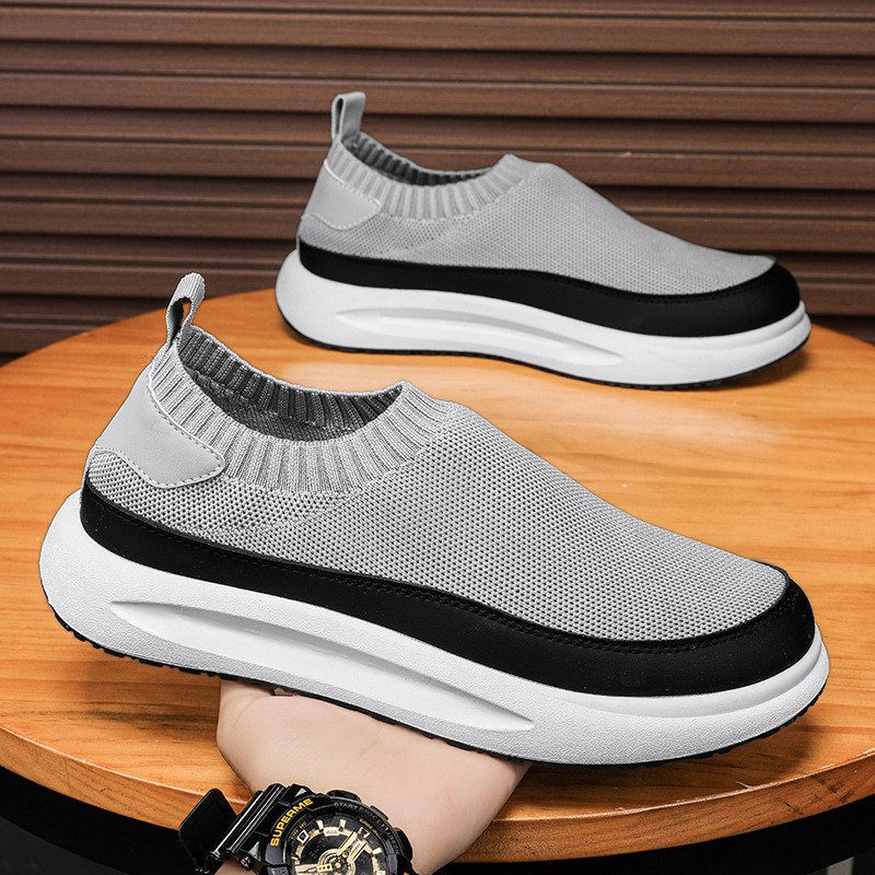 Men'S Fashion News - 2025 yeni erkek ayakkabıları nefes örgü