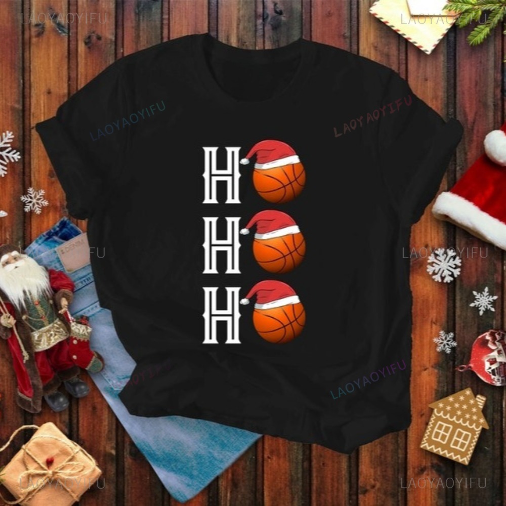 Men'S Fashion With Hat - Ho Ho Ho Basketbol Noel Baba