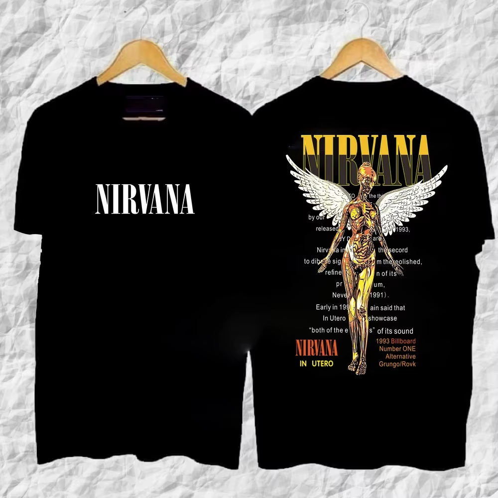 Poster Men Fashion - Nirvana Rock Grubu Klasik Albüm Posteri