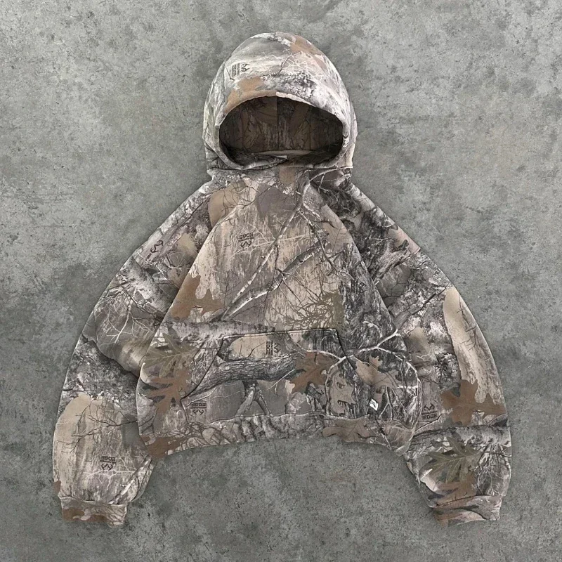 Retro Y2K Leopar Desenli Fermu - Mens Fashion Zip Up Hoodies incelemesi ve fiyatı