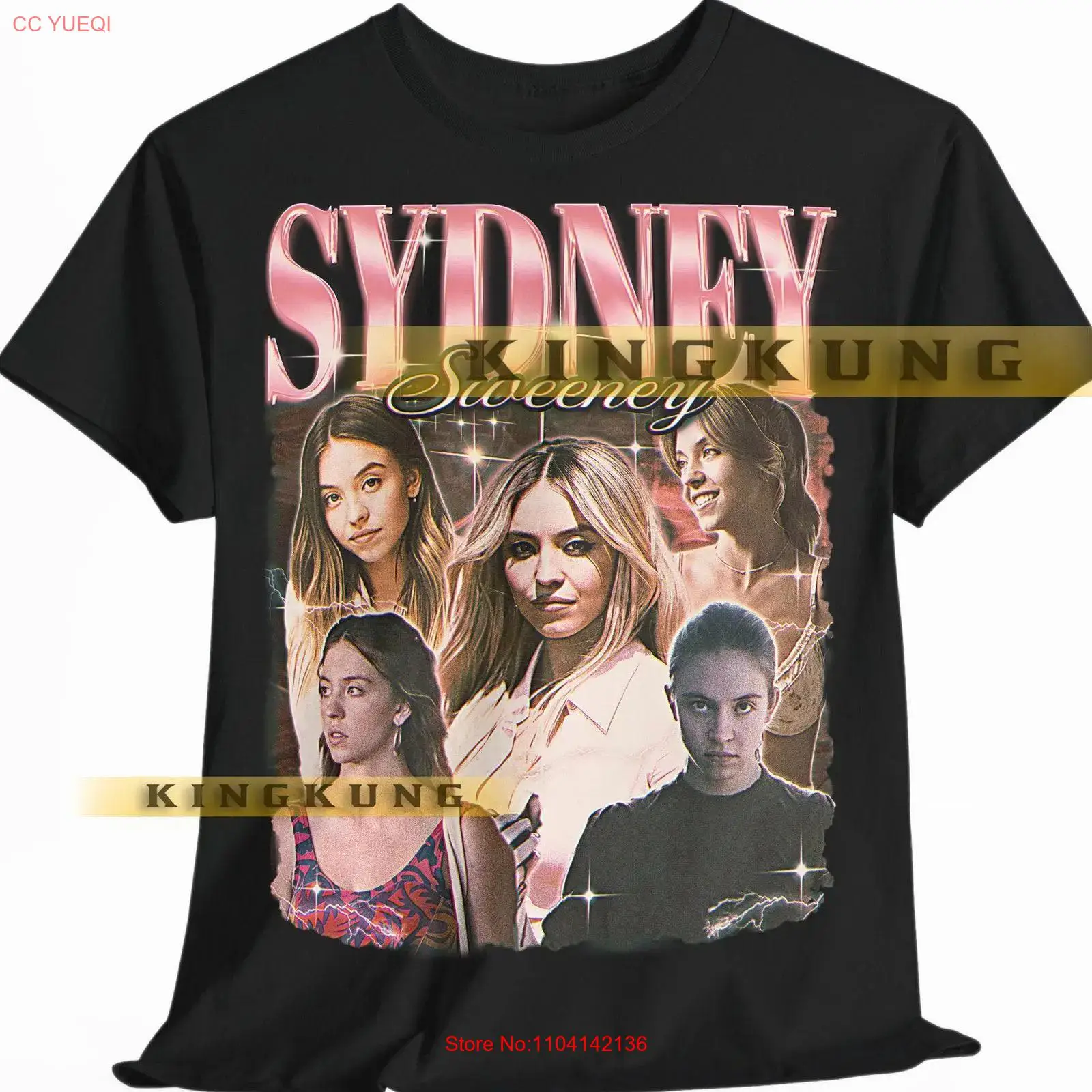 SYDNEY SWEENEY Tişört Vintage  - Men'S Fashion Sydney incelemesi ve fiyatı
