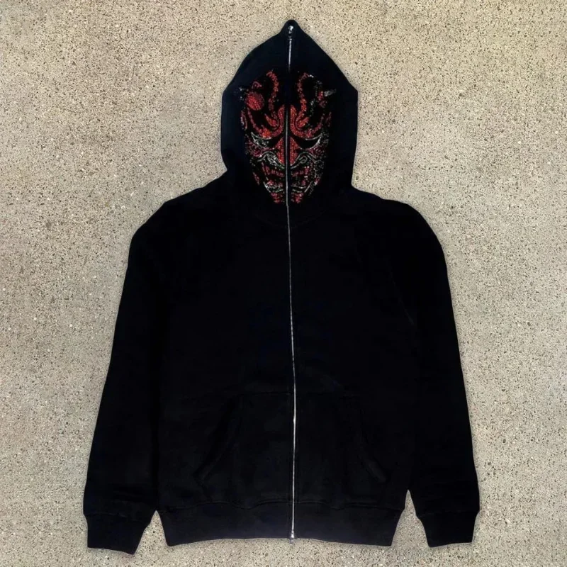 Kadın Erkek Y2K Moda Hoodie Me - Mens Fashion Zip Up Hoodies incelemesi ve fiyatı