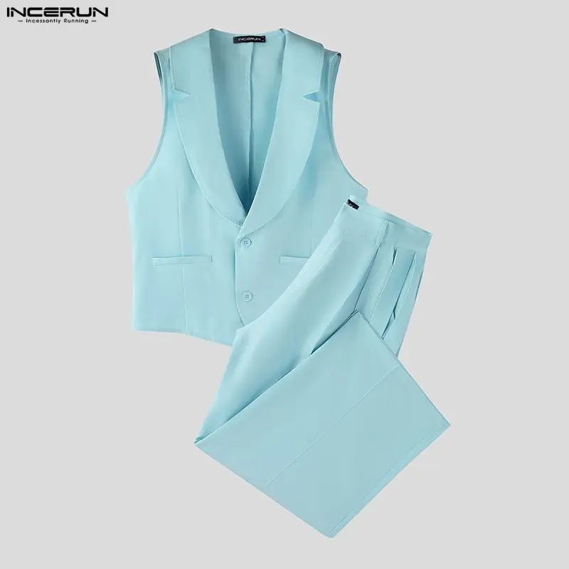 INCERUN Erkek Takımları Düz Re - Mens Fashion Summer incelemesi ve fiyatı