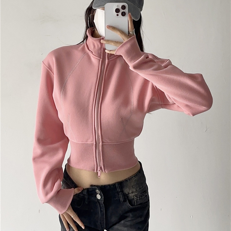 Kadın Kırpılmış Kapüşonlu Swea - Mens Fashion Zip Up Hoodies incelemesi ve fiyatı