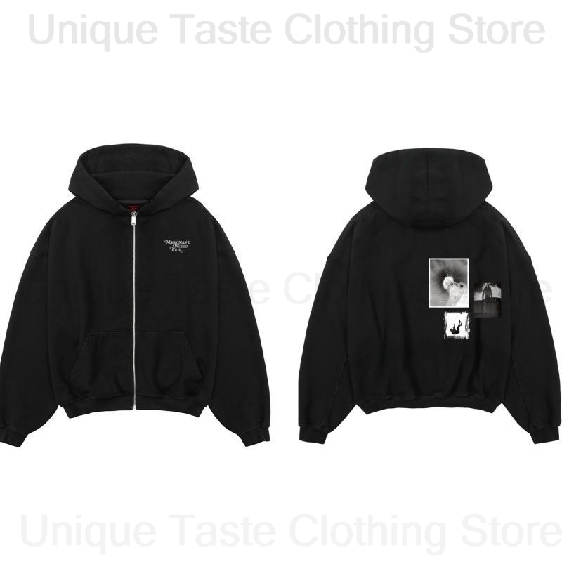 Jackson Wang MAGICMAN 2 Aynı F - Mens Fashion Zip Up Hoodies incelemesi ve fiyatı