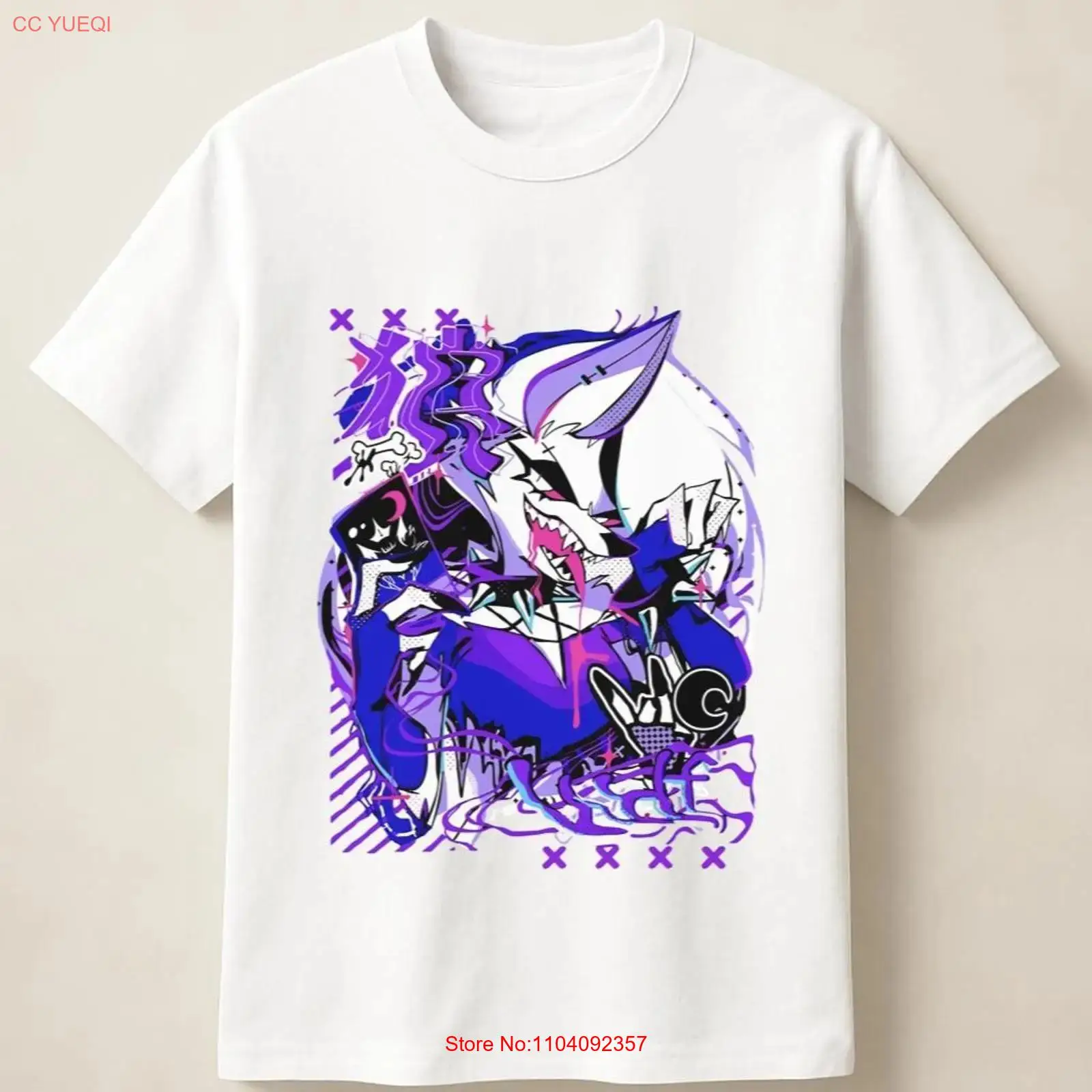 Mor Anime Kurt Grafiti Posteri - Poster Men Fashion incelemesi ve fiyatı
