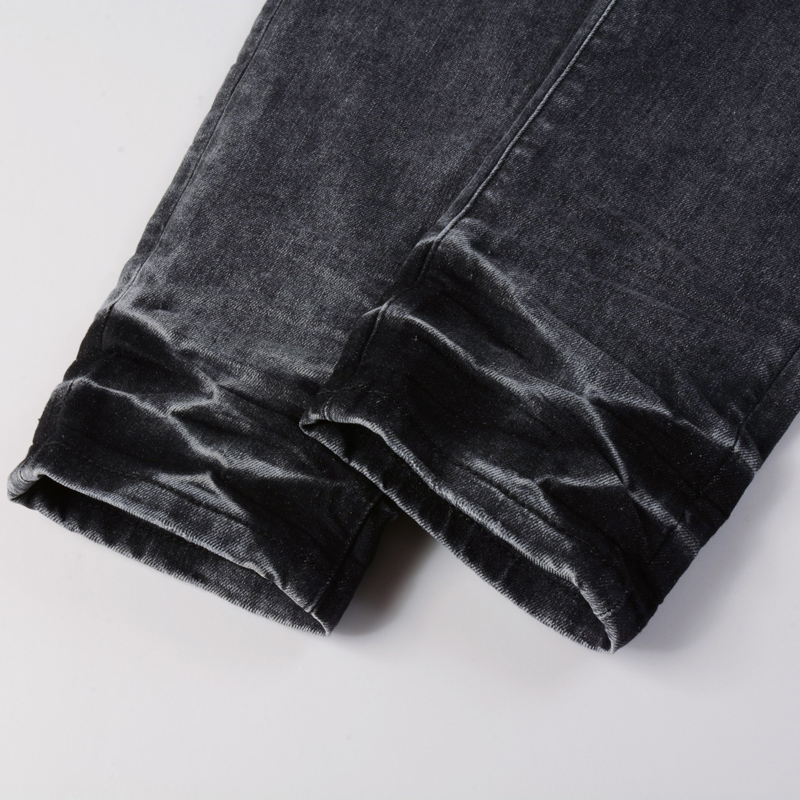 Y2K Moda Erkek Slim Fit Esnek  - Men'S Fashion Grey Jeans incelemesi ve fiyatı