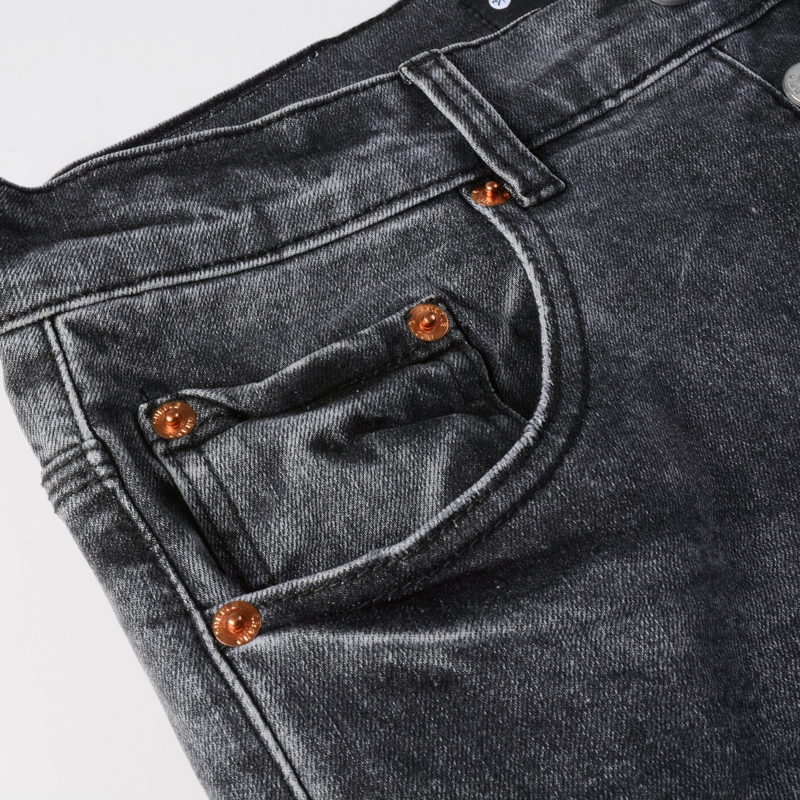 Y2K Moda Erkek Slim Fit Esnek  - Men'S Fashion Grey Jeans incelemesi ve fiyatı