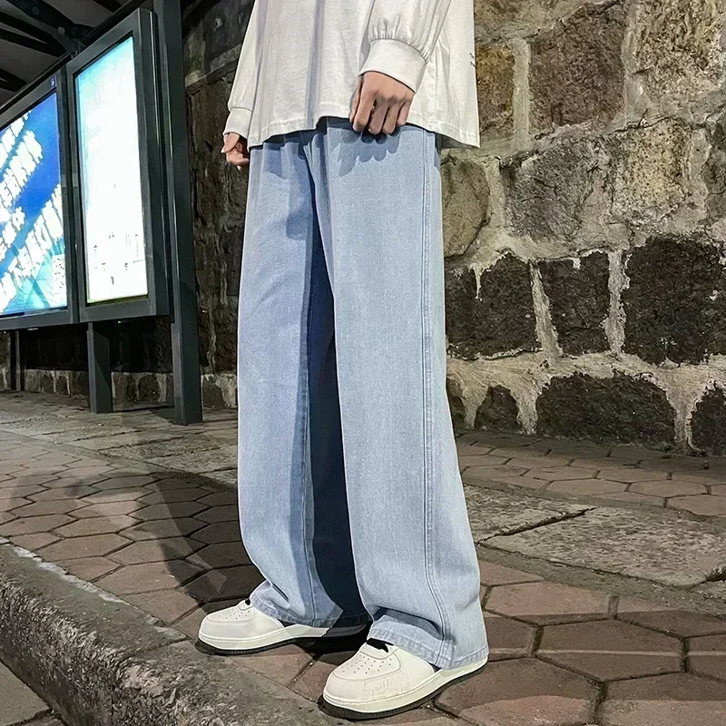 Kore Tarzı Sokak Modası Yeni M - Men'S Fashion Grey Jeans incelemesi ve fiyatı