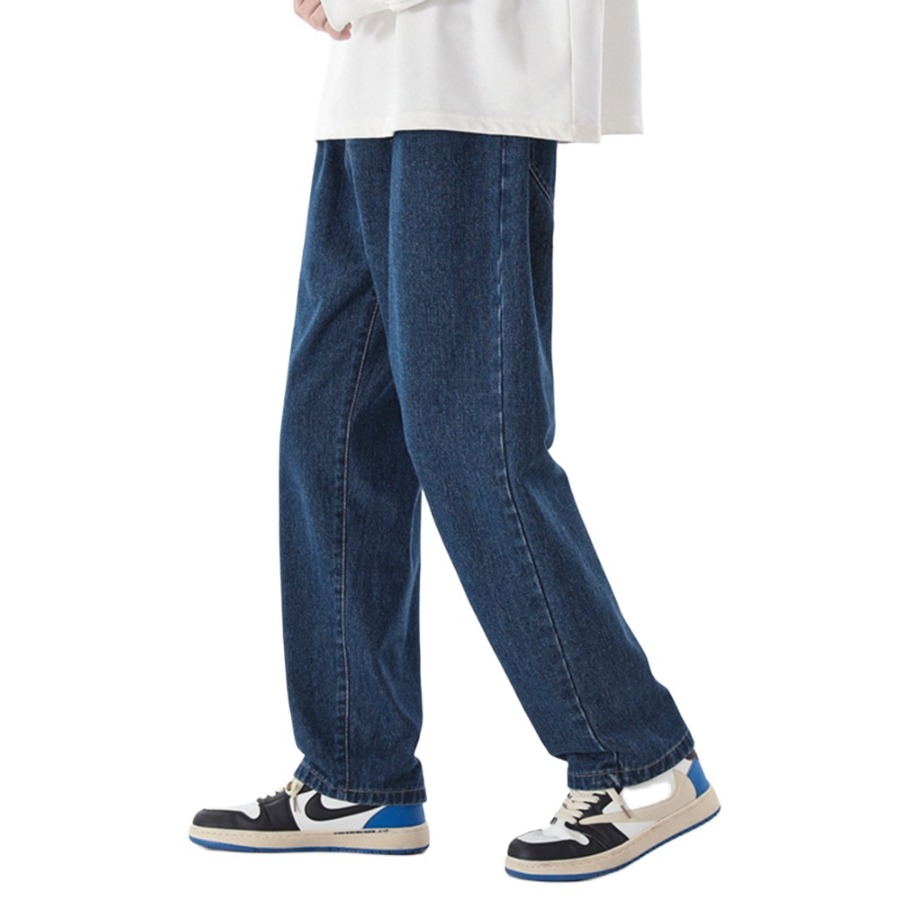 2026 Yeni Kore Modası Erkek Gü - Men'S Fashion Grey Jeans incelemesi ve fiyatı