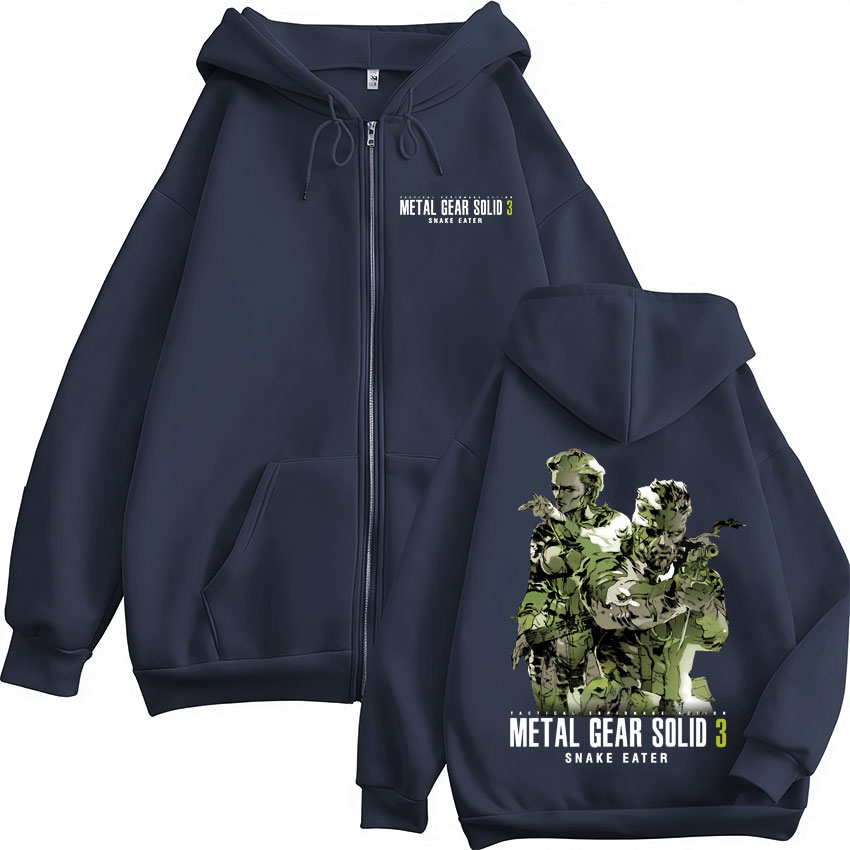 Metal Gear Solid 3 Snake Eater - Mens Fashion Zip Up Hoodies incelemesi ve fiyatı