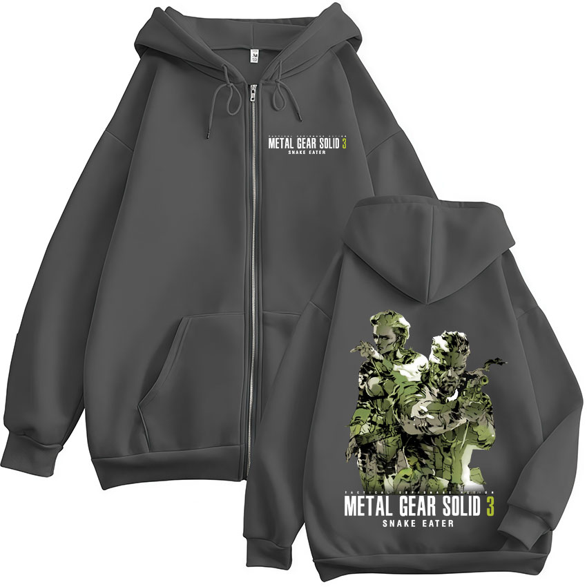 Metal Gear Solid 3 Snake Eater - Mens Fashion Zip Up Hoodies incelemesi ve fiyatı