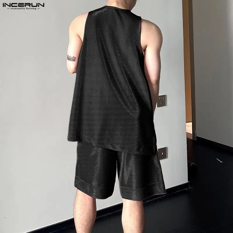 INCERUN erkek Setleri Parlak K - Mens Fashion Summer incelemesi ve fiyatı