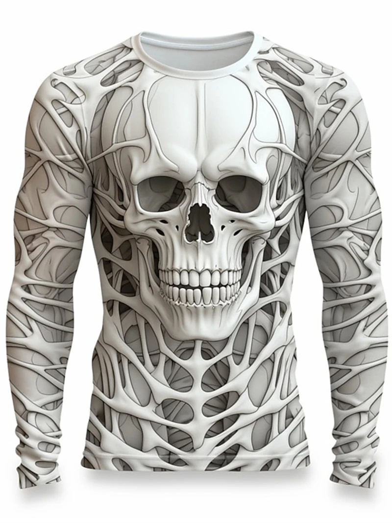 3D Baskı İskelet Kafatası Dese - Men'S Fashion T Shirts incelemesi ve fiyatı
