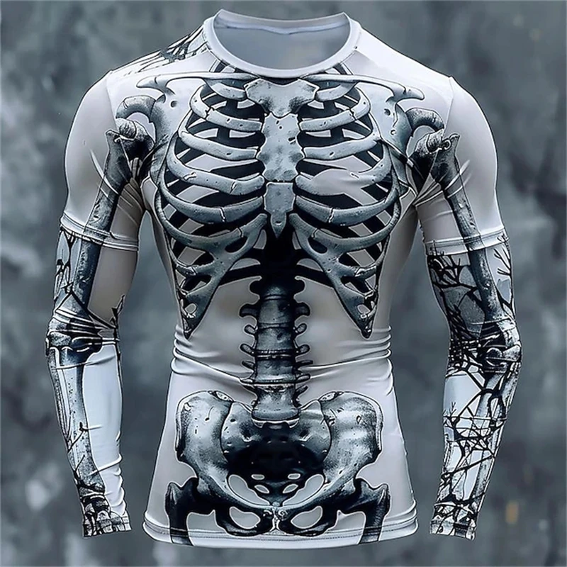 3D Baskı İskelet Kafatası Dese - Men'S Fashion T Shirts incelemesi ve fiyatı
