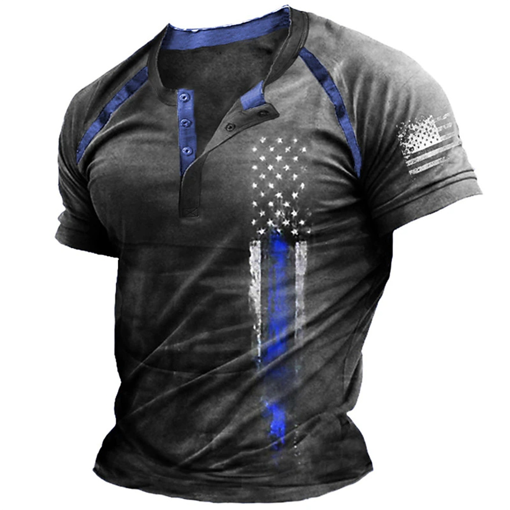 Komik 3D Amerikan Bayrağı Bask - Mens Fashion Clothes incelemesi ve fiyatı