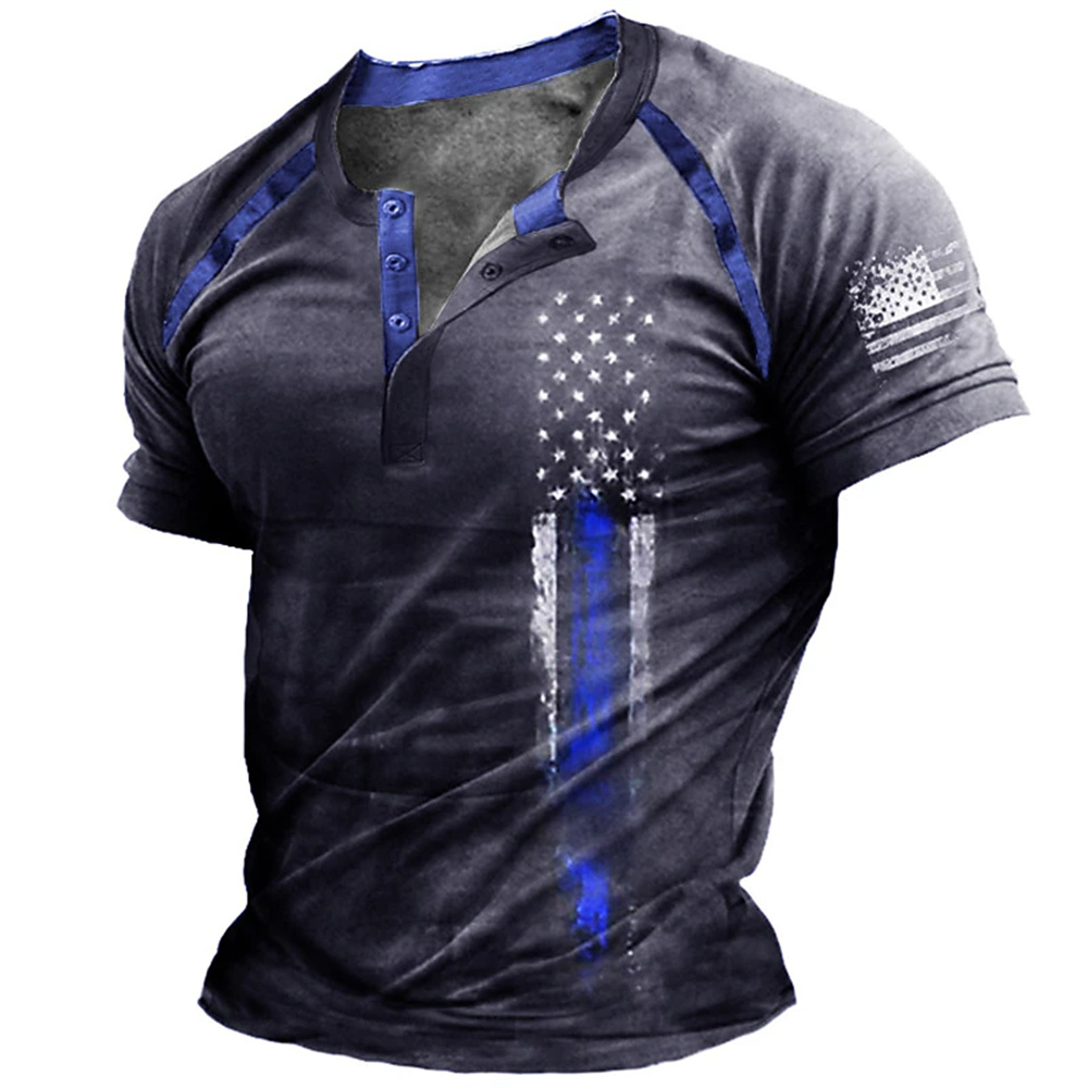 Komik 3D Amerikan Bayrağı Bask - Mens Fashion Clothes incelemesi ve fiyatı