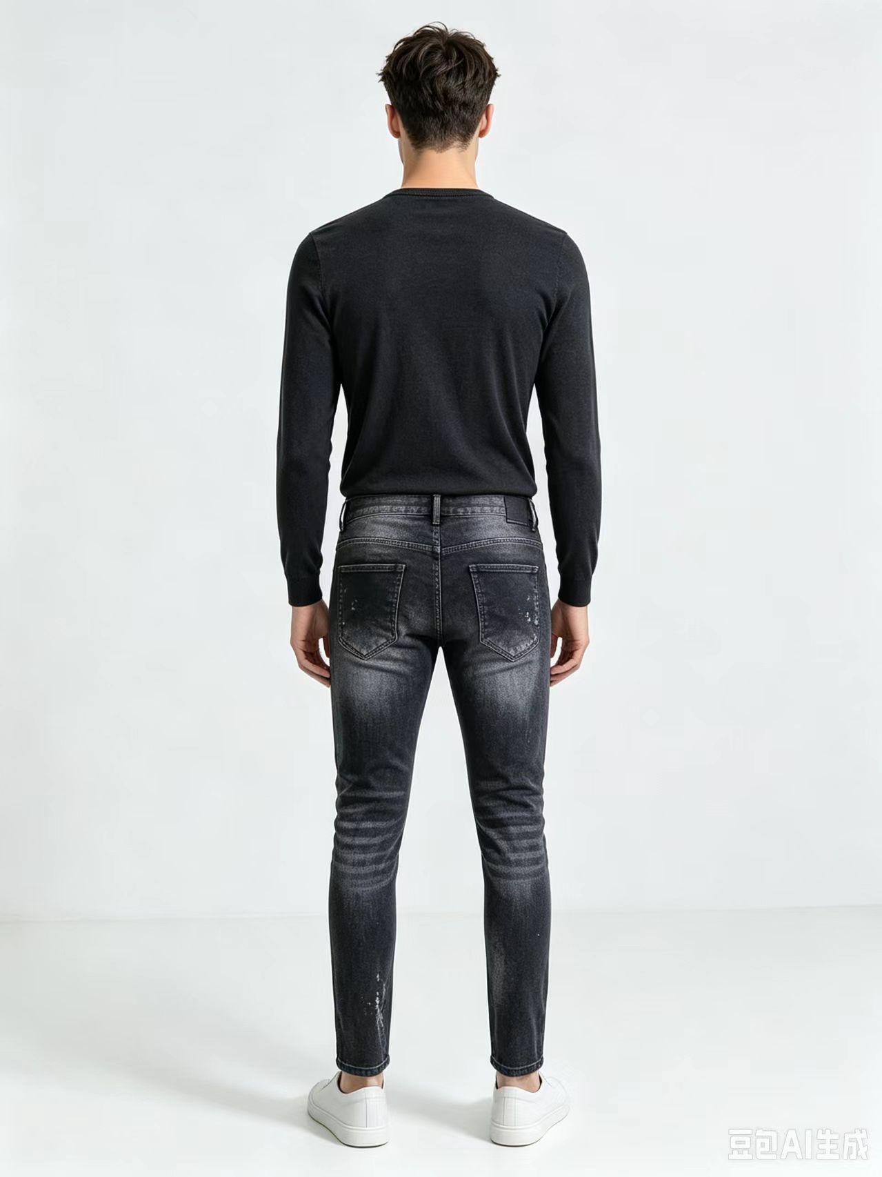 Erkekler İçin Sokak Modası Hip - Men'S Fashion Grey Jeans incelemesi ve fiyatı