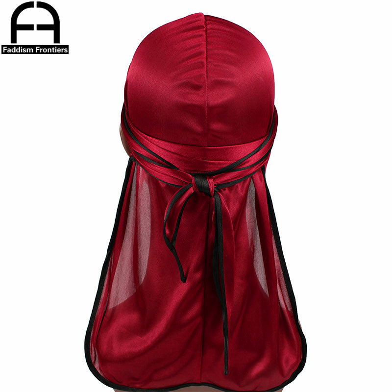 Yeni moda erkek saten Durags B - Men'S Fashion With Hat incelemesi ve fiyatı