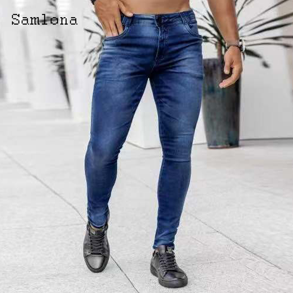Samjeans kot erkek moda sıska  - Men'S Fashion Grey Jeans incelemesi ve fiyatı