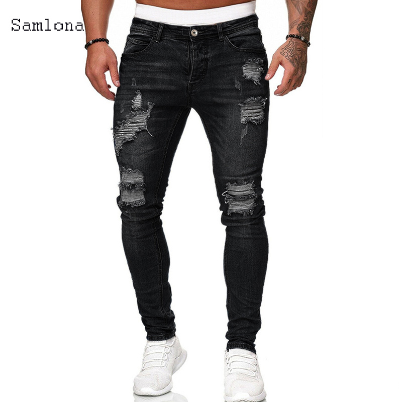 Samjeans kot erkek moda sıska  - Men'S Fashion Grey Jeans incelemesi ve fiyatı