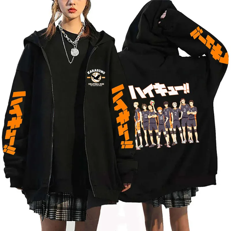 Oya Oya Oya Haikyuu Japon Anim - Mens Fashion Zip Up Hoodies incelemesi ve fiyatı