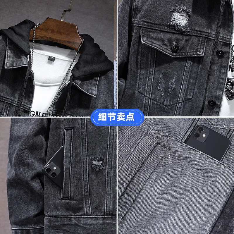 Pop İlkbahar Sonbahar Yeni Mod - Men'S Fashion Grey Jeans incelemesi ve fiyatı