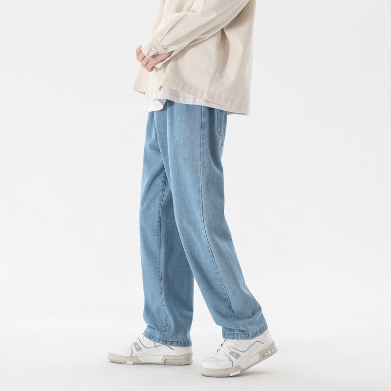 2023 yeni kore moda erkek raha - Men'S Fashion Grey Jeans incelemesi ve fiyatı