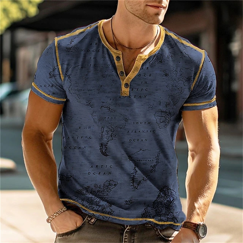 Erkek Henry Gömlekleri Komik 3 - Mens Fashion Clothes incelemesi ve fiyatı