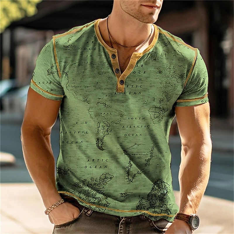 Erkek Henry Gömlekleri Komik 3 - Mens Fashion Clothes incelemesi ve fiyatı